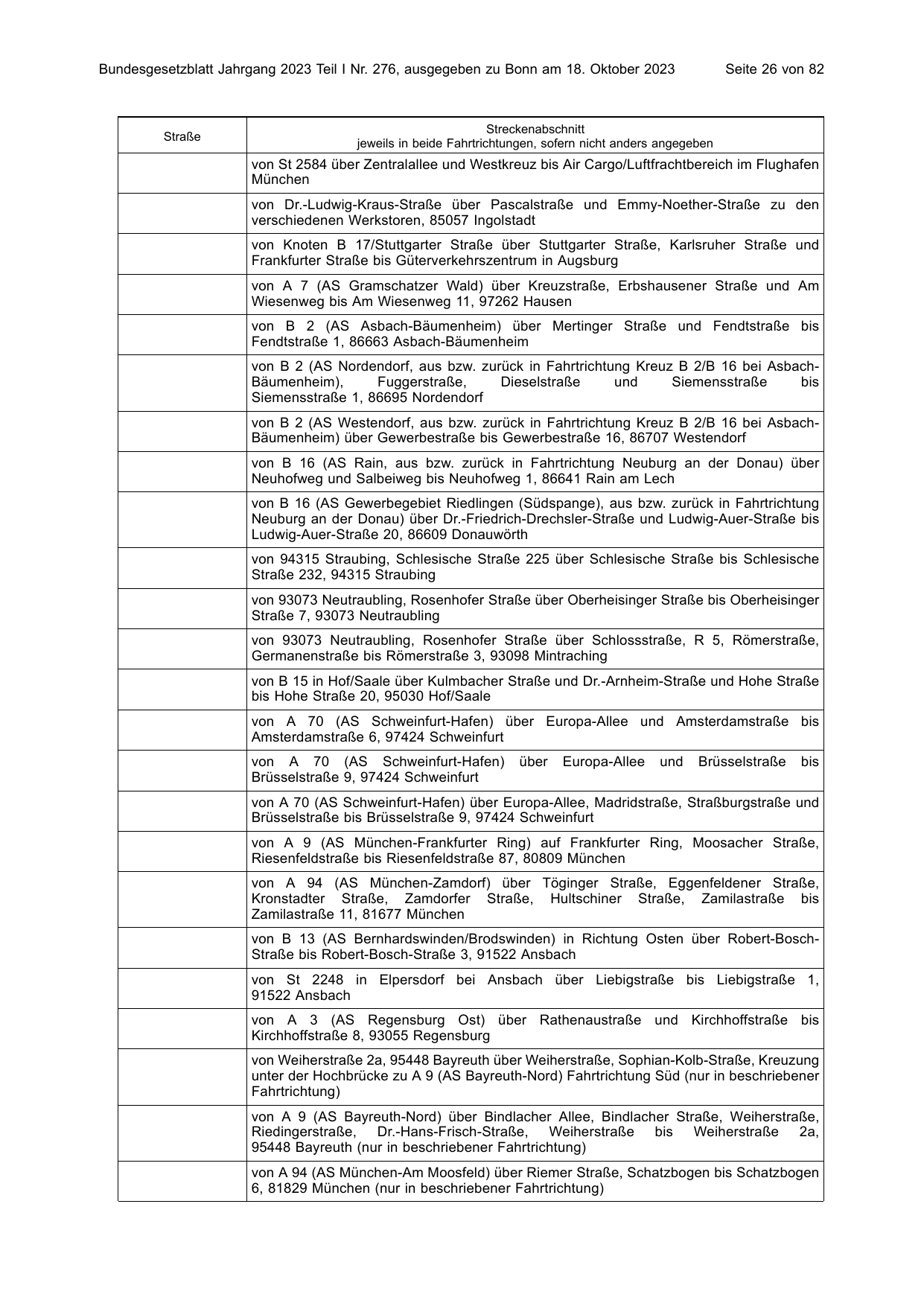 BGBl. 2023, Seite 26 — Originalseite als Abbildung