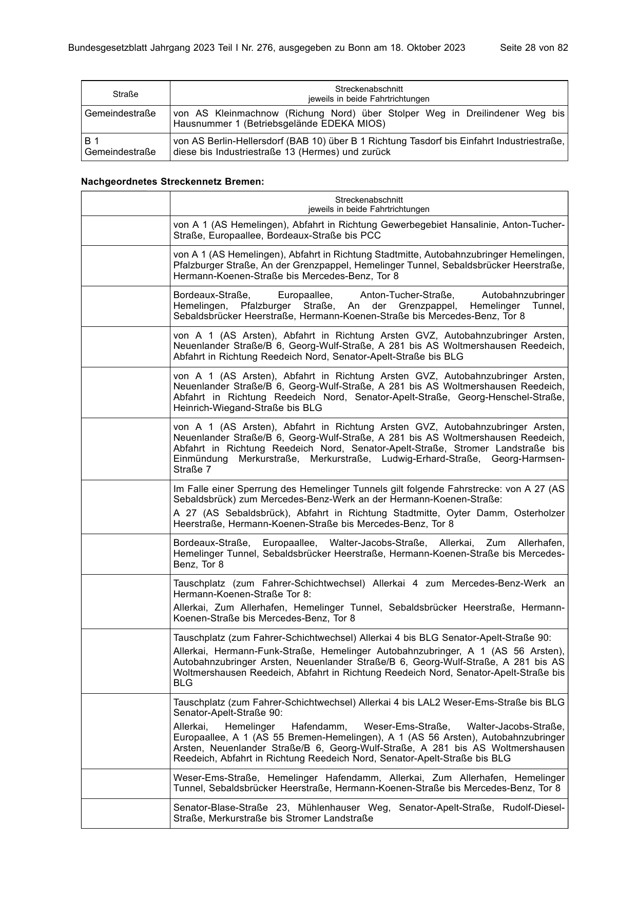 BGBl. 2023, Seite 28 — Originalseite als Abbildung