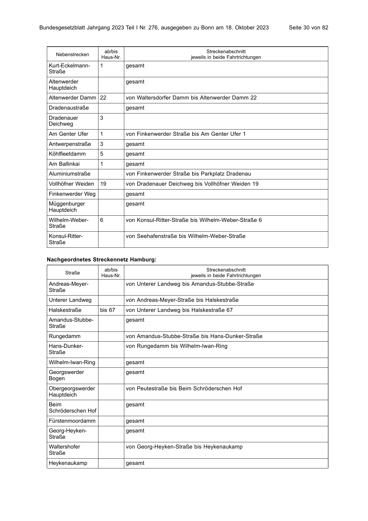 BGBl. 2023, Seite 30 — Originalseite als Abbildung