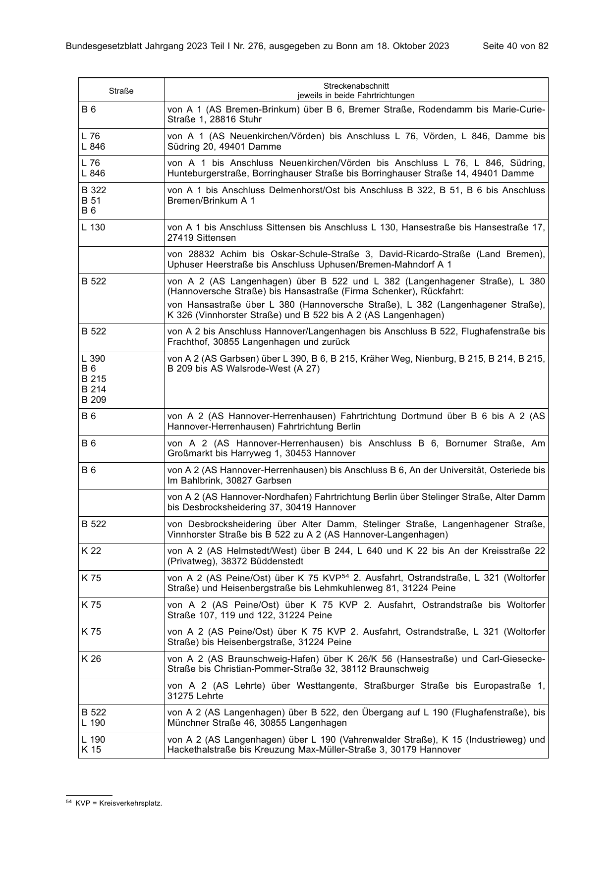 BGBl. 2023, Seite 40 — Originalseite als Abbildung