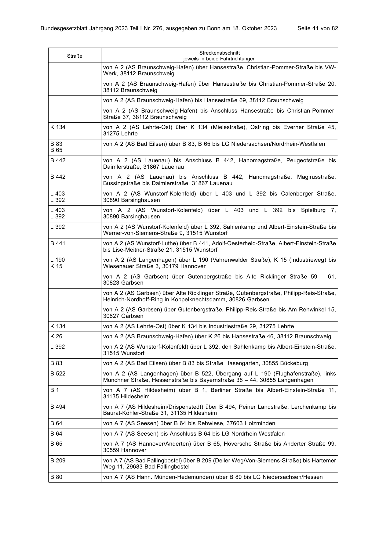 BGBl. 2023, Seite 41 — Originalseite als Abbildung