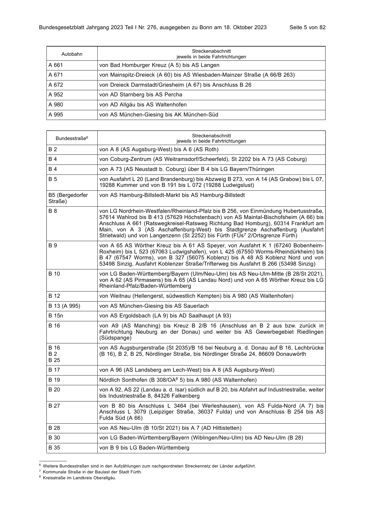 BGBl. 2023, Seite 5 — Originalseite als Abbildung