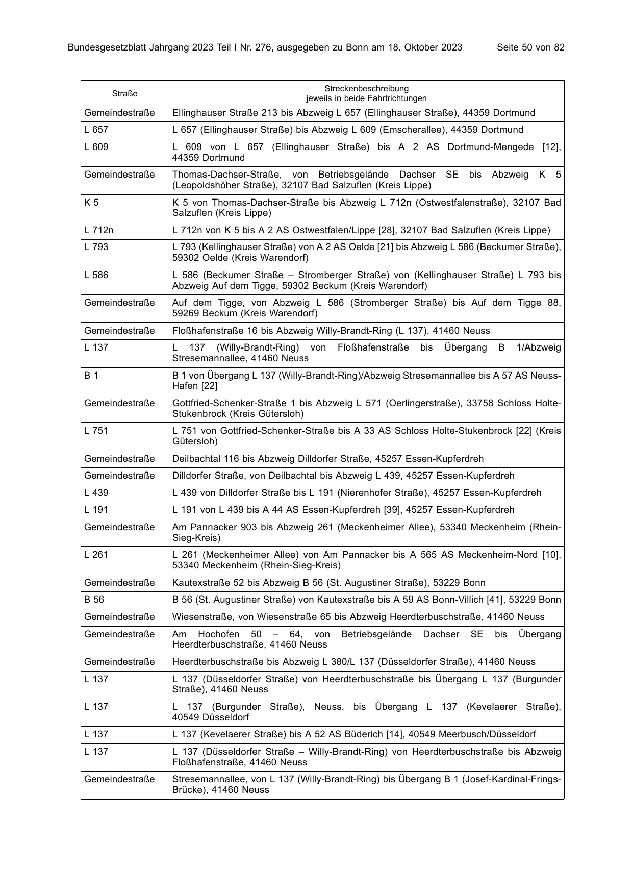 BGBl. 2023, Seite 50 — Originalseite als Abbildung