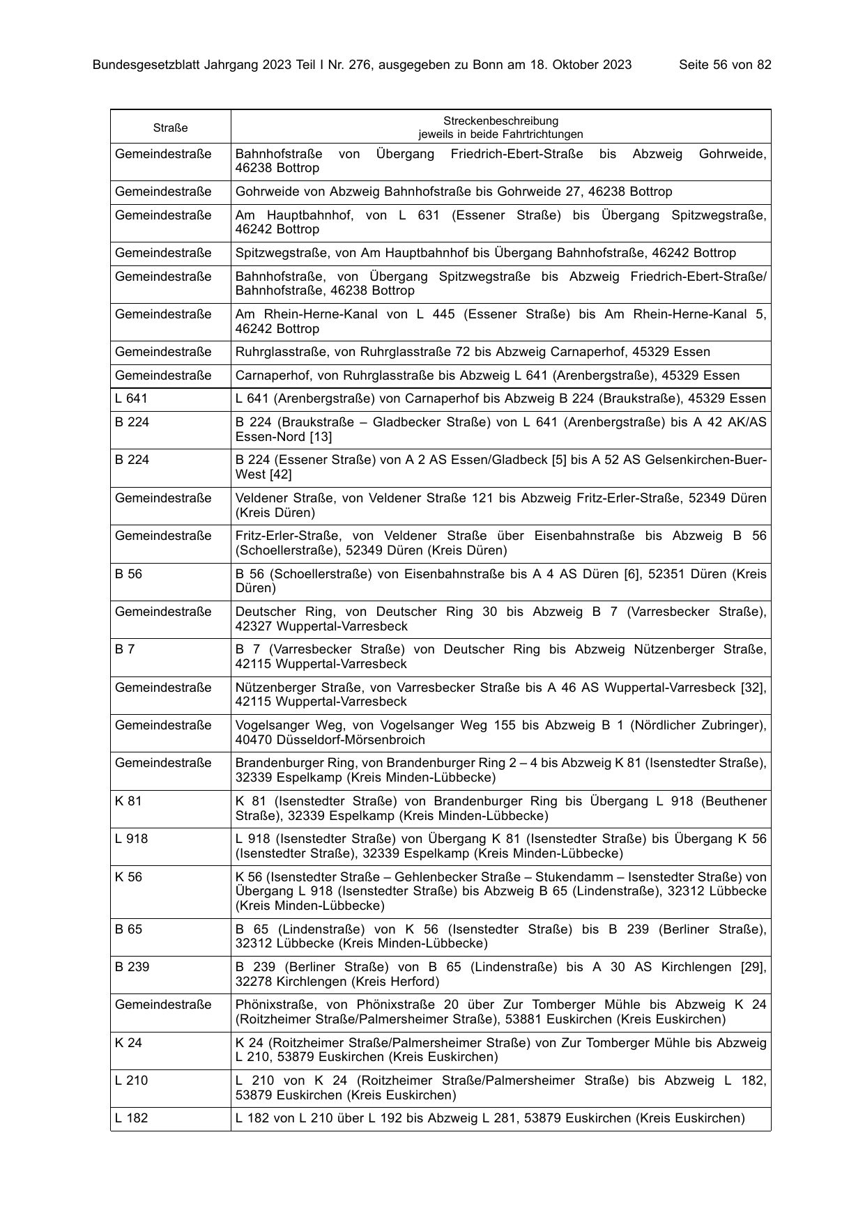 BGBl. 2023, Seite 56 — Originalseite als Abbildung