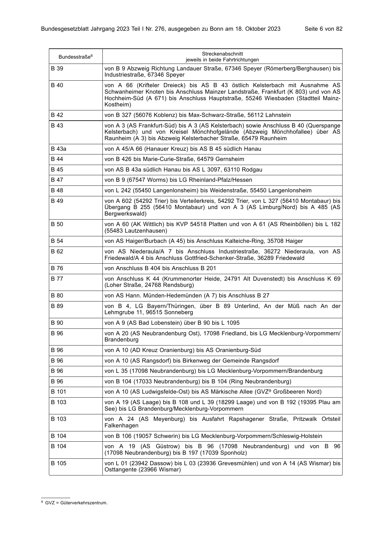 BGBl. 2023, Seite 6 — Originalseite als Abbildung