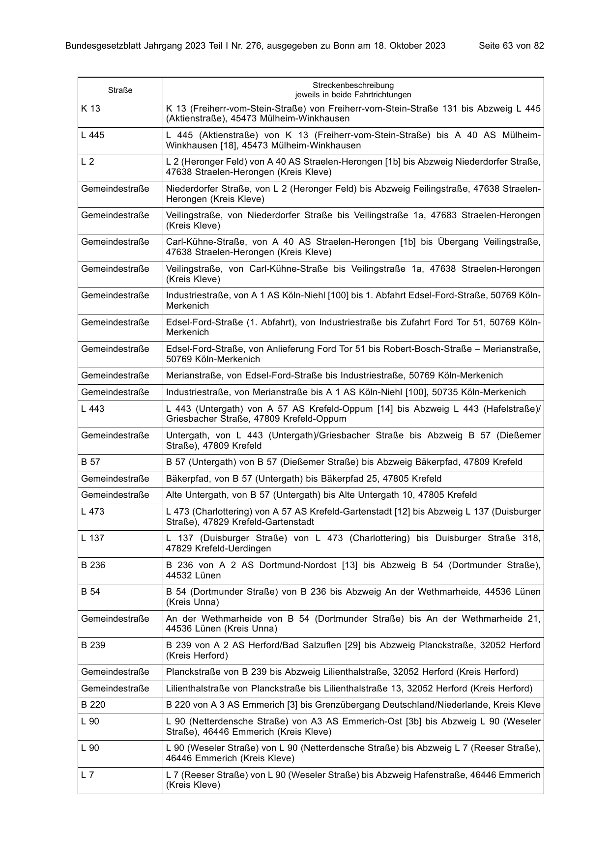 BGBl. 2023, Seite 63 — Originalseite als Abbildung
