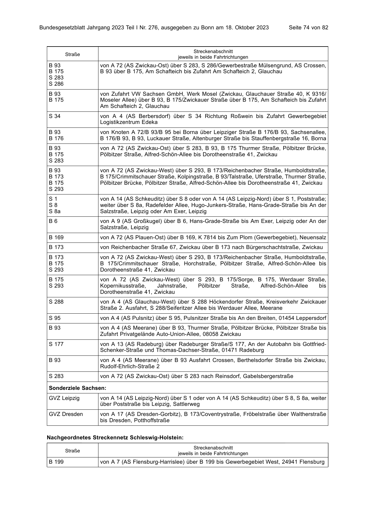 BGBl. 2023, Seite 74 — Originalseite als Abbildung