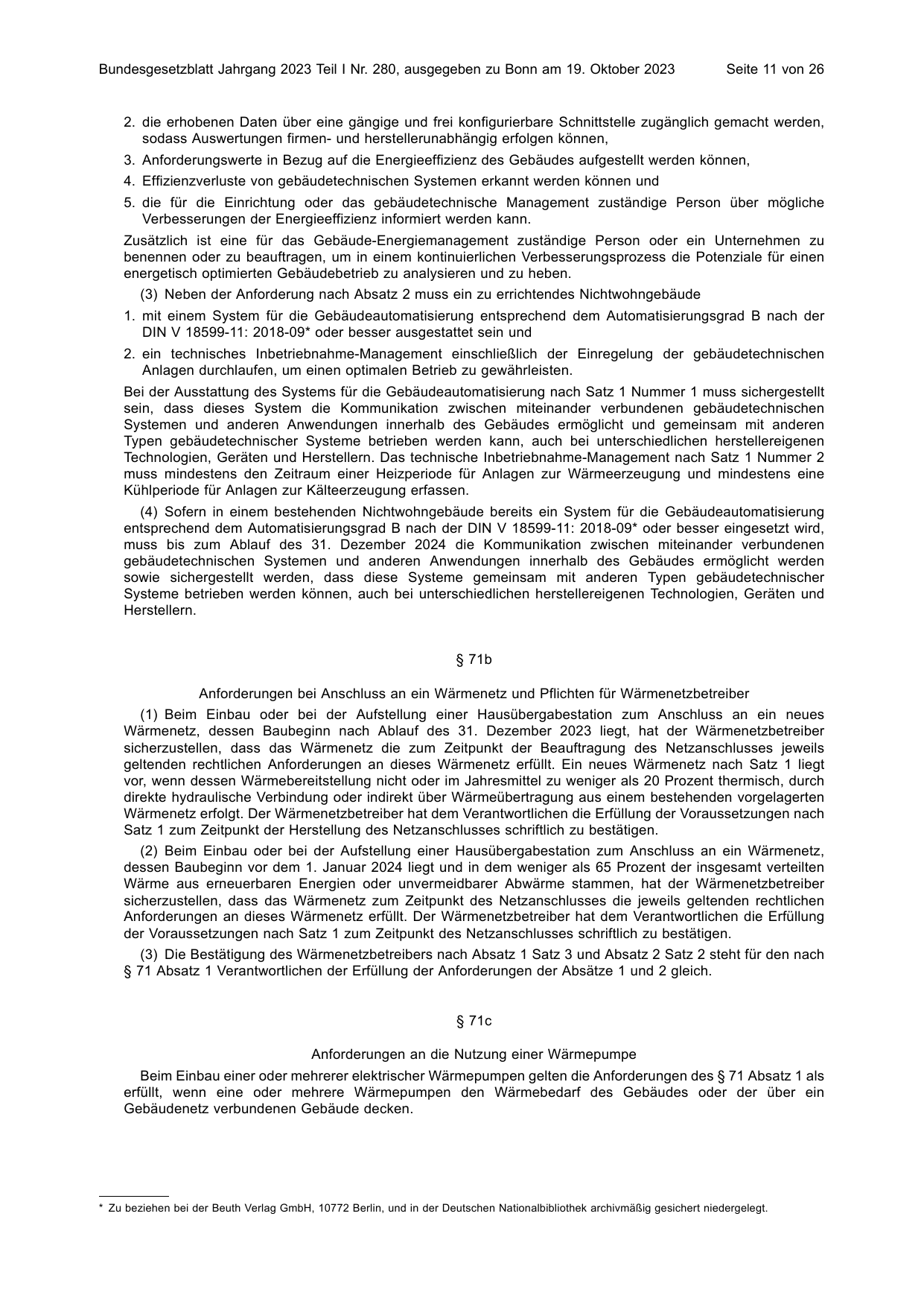 BGBl. 2023, Seite 11 — Originalseite als Abbildung
