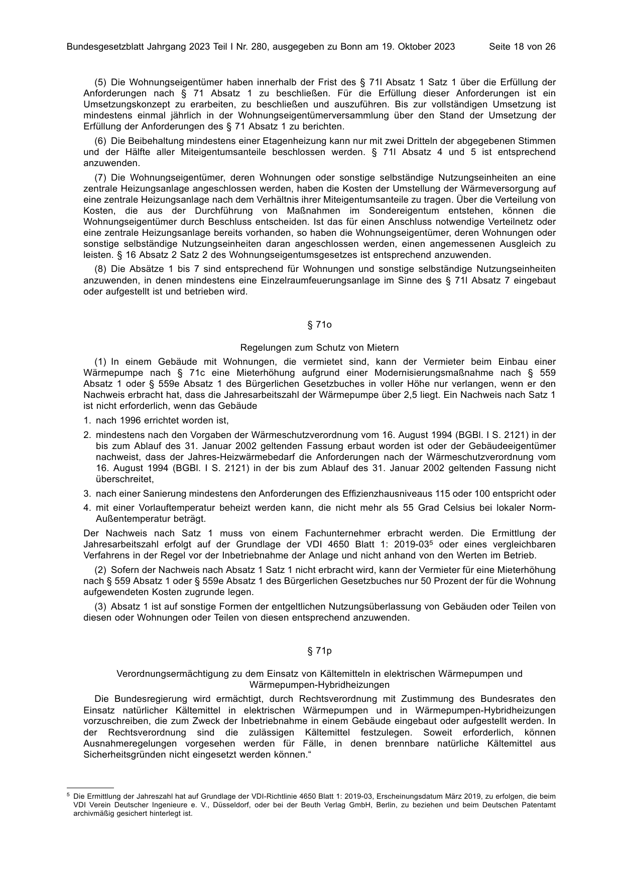 BGBl. 2023, Seite 18 — Originalseite als Abbildung