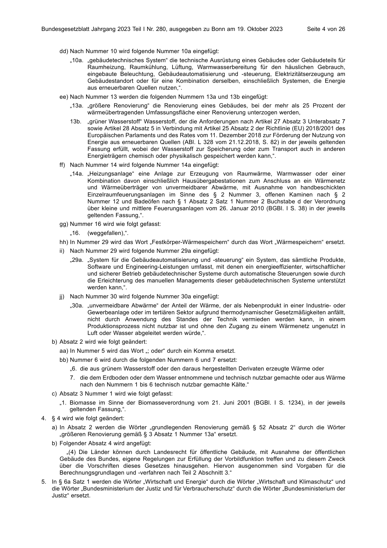 BGBl. 2023, Seite 4 — Originalseite als Abbildung