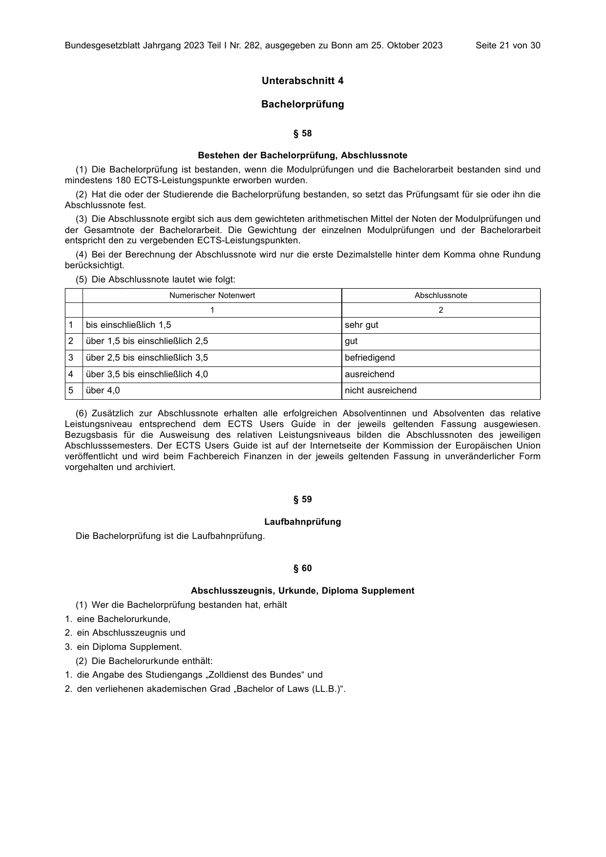 BGBl. 2023, Seite 21 — Originalseite als Abbildung