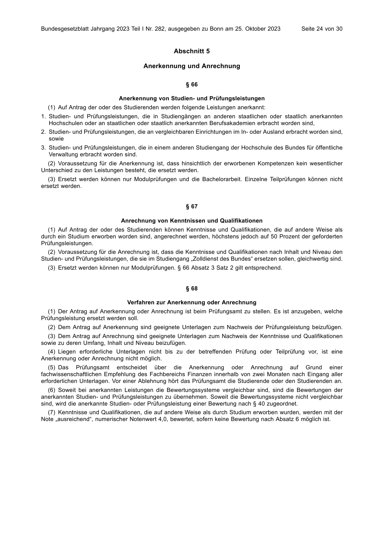 BGBl. 2023, Seite 24 — Originalseite als Abbildung
