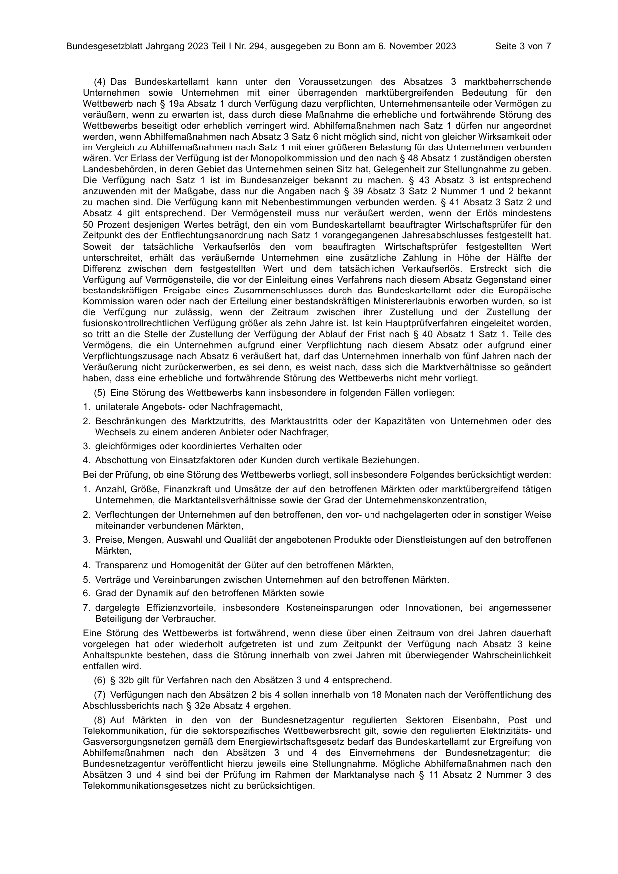 BGBl. 2023, Seite 3 — Originalseite als Abbildung