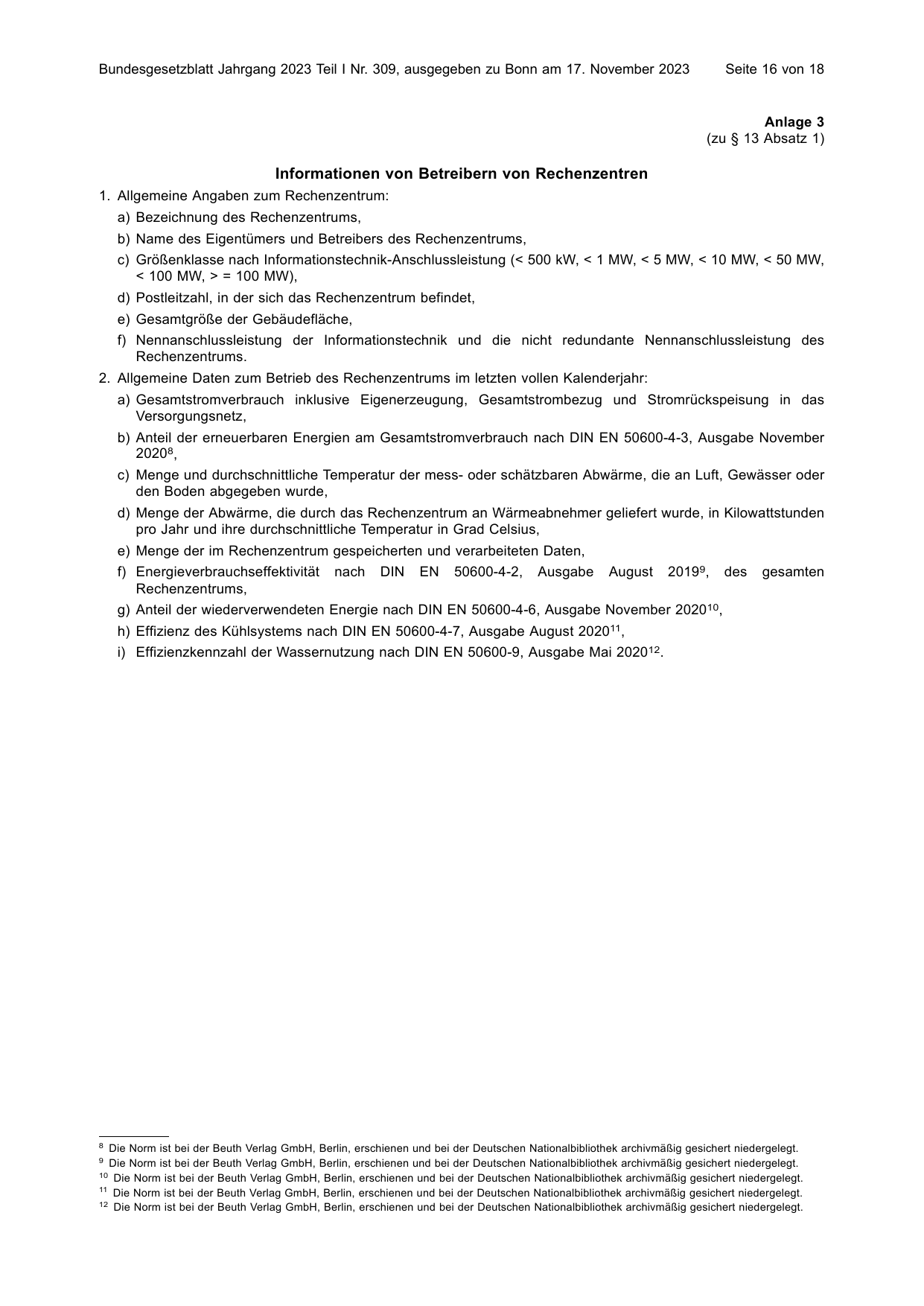 BGBl. 2023, Seite 16 — Originalseite als Abbildung