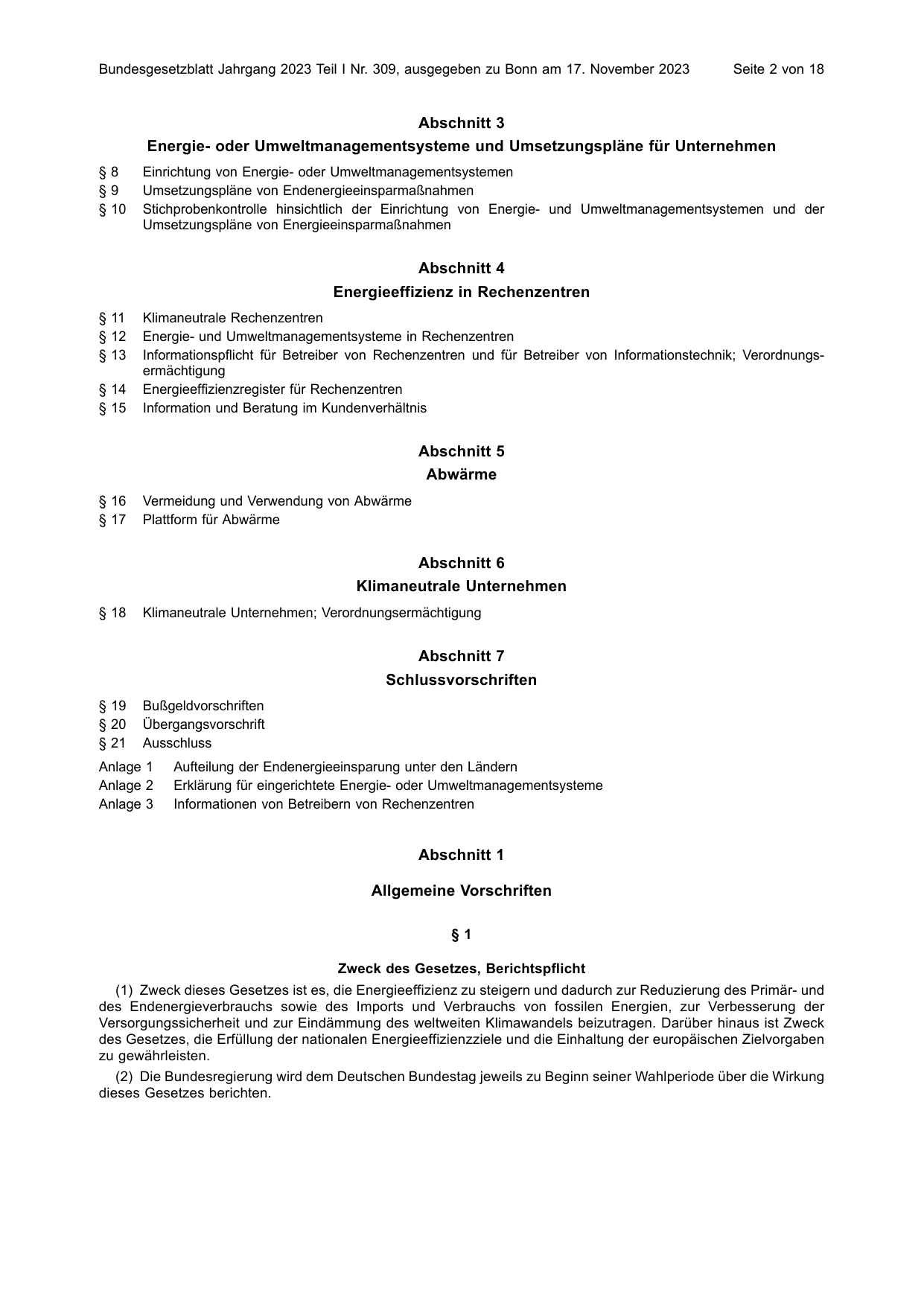 BGBl. 2023, Seite 2 — Originalseite als Abbildung