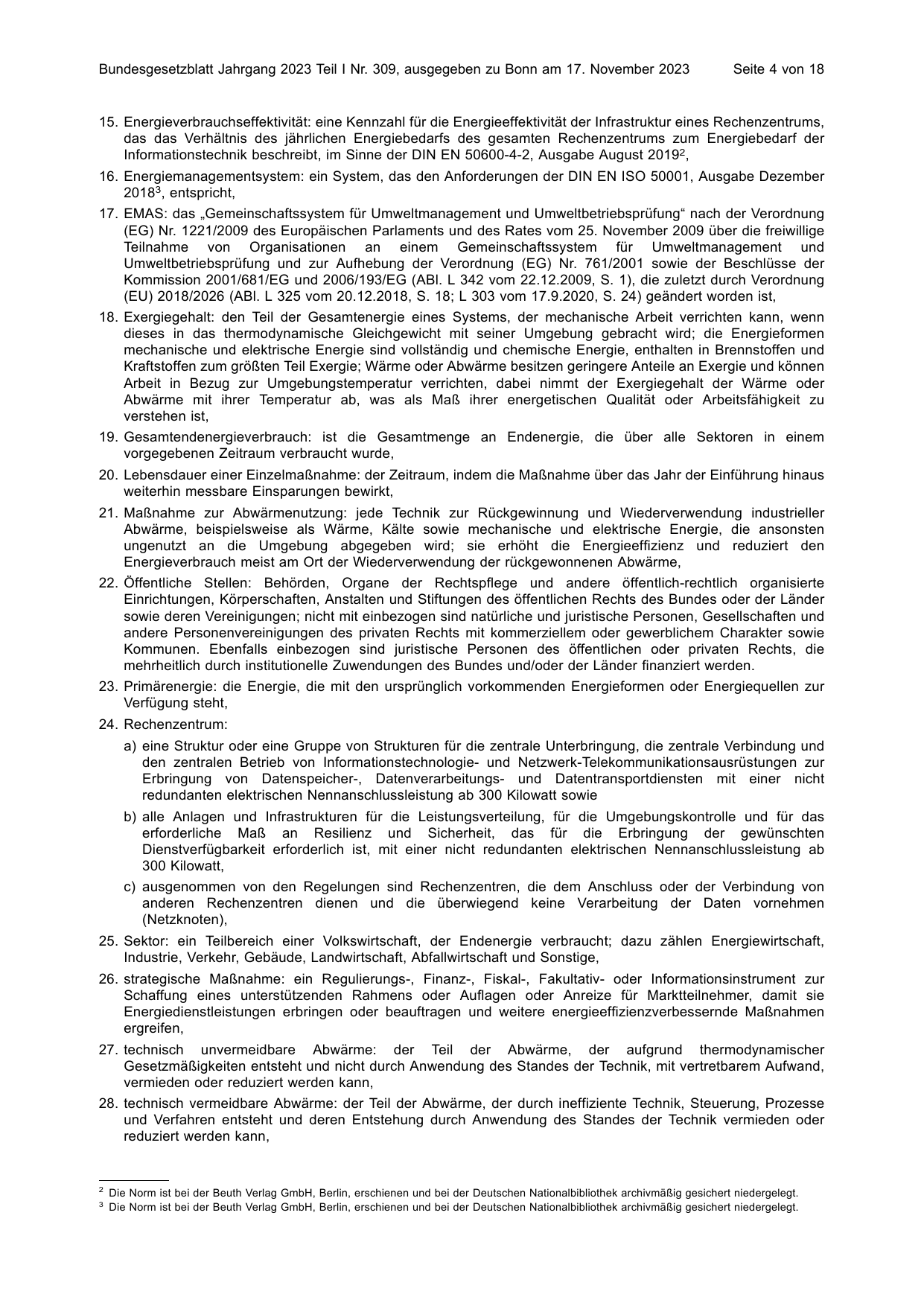 BGBl. 2023, Seite 4 — Originalseite als Abbildung