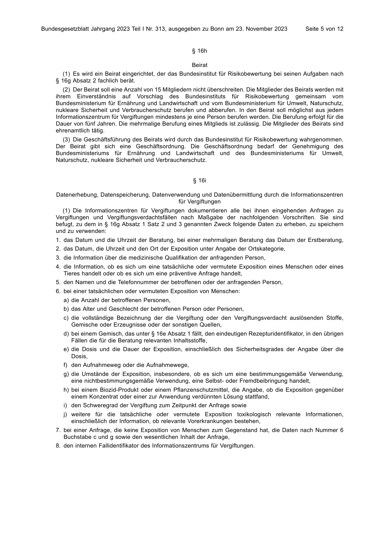 BGBl. 2023, Seite 5 — Originalseite als Abbildung