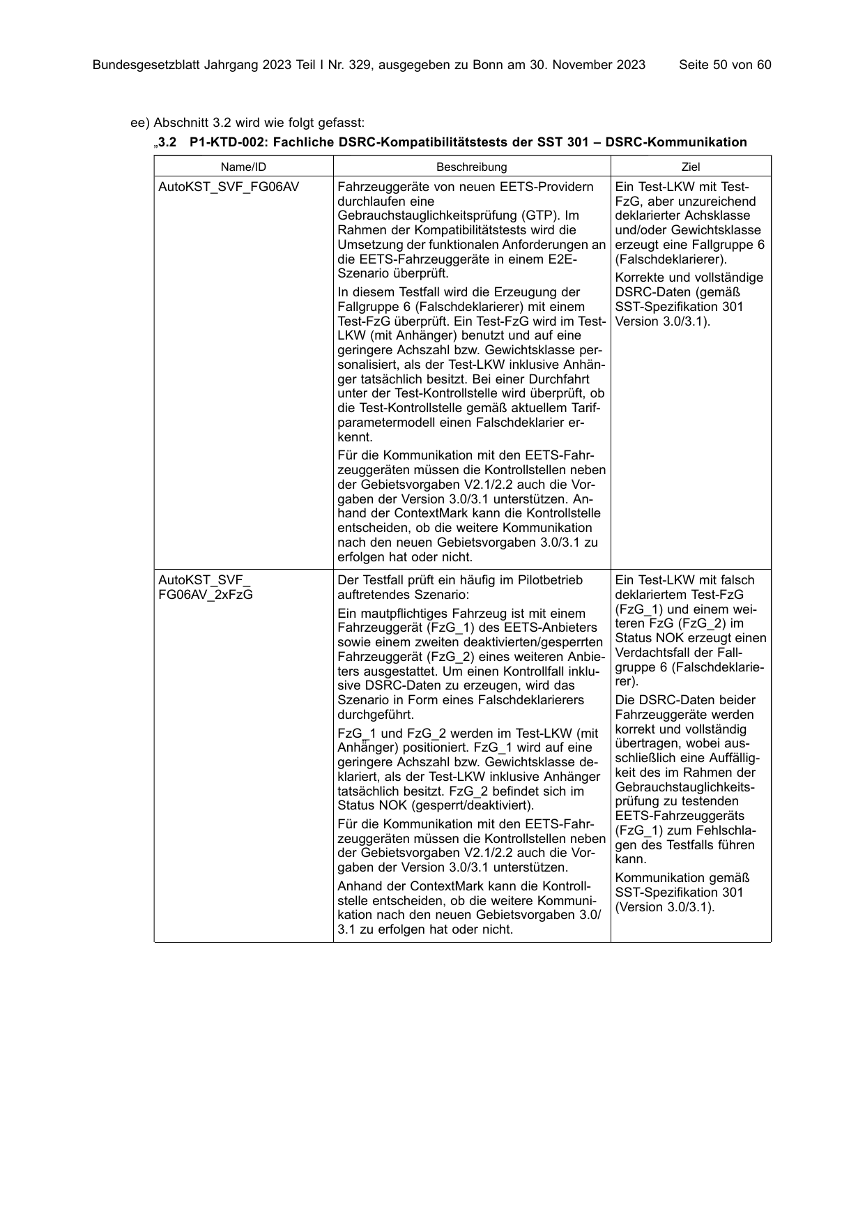 BGBl. 2023, Seite 50 — Originalseite als Abbildung