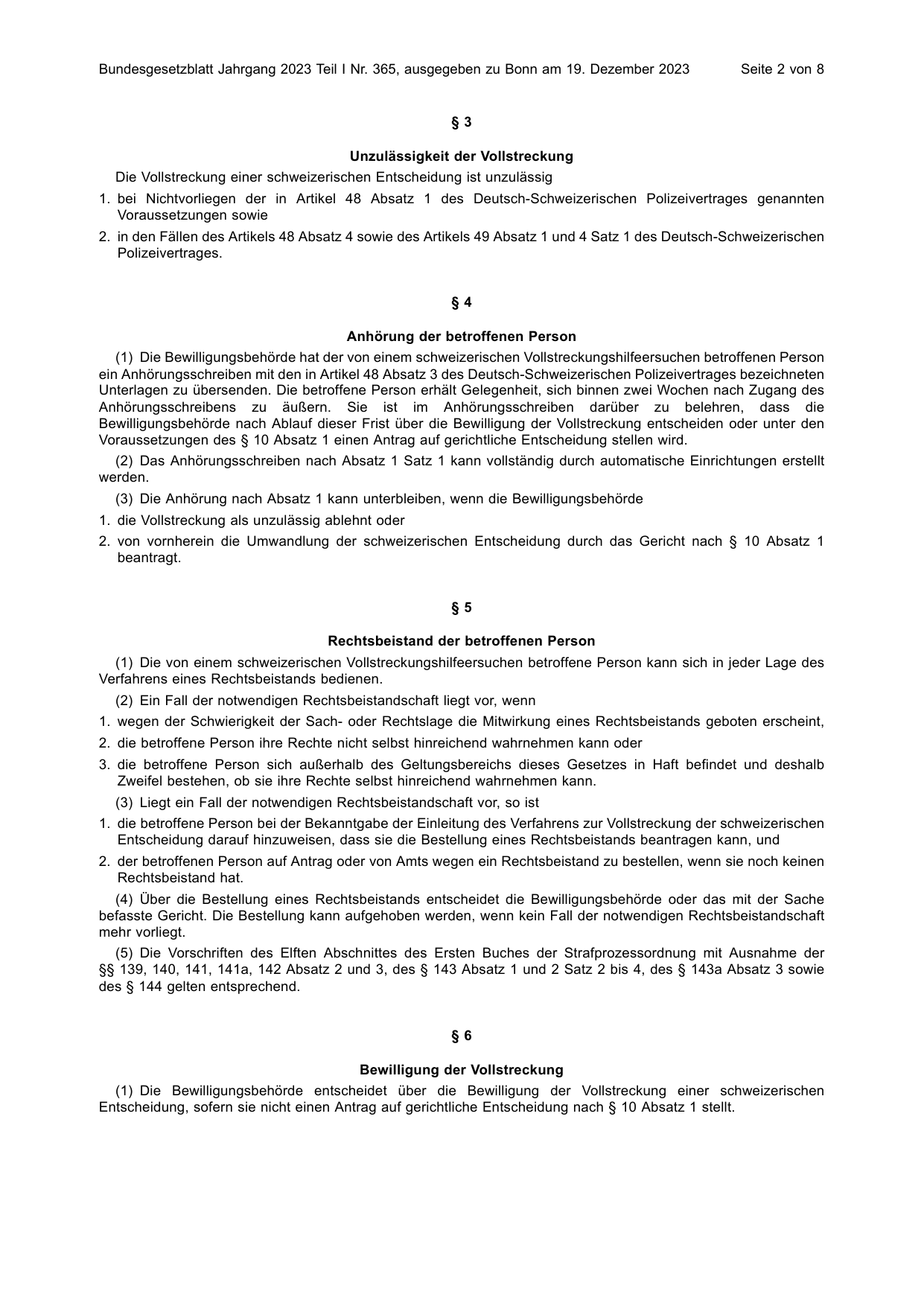 BGBl. 2023, Seite 2 — Originalseite als Abbildung