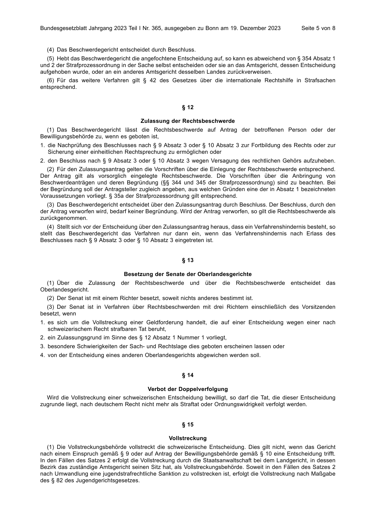 BGBl. 2023, Seite 5 — Originalseite als Abbildung