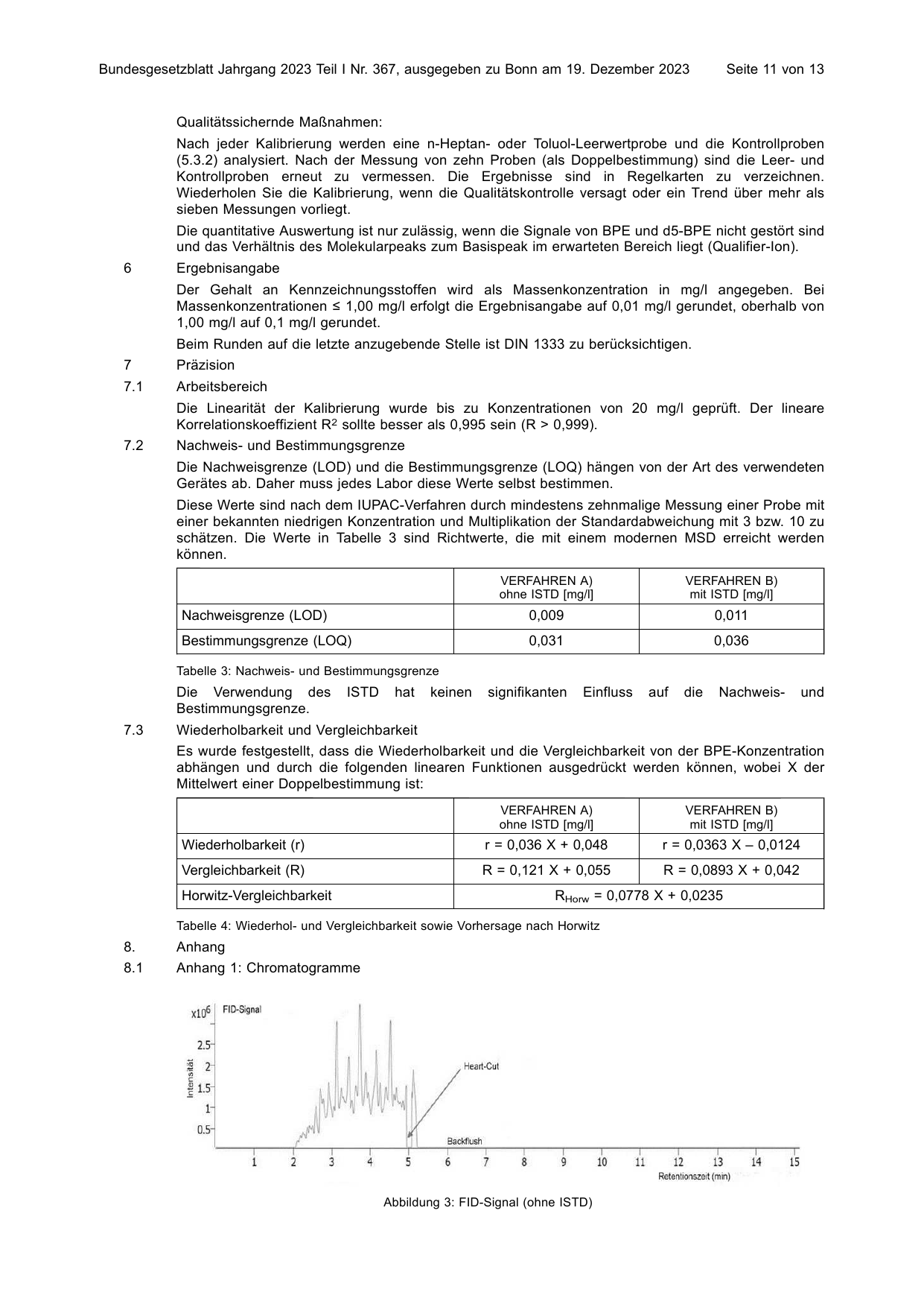 BGBl. 2023, Seite 11 — Originalseite als Abbildung