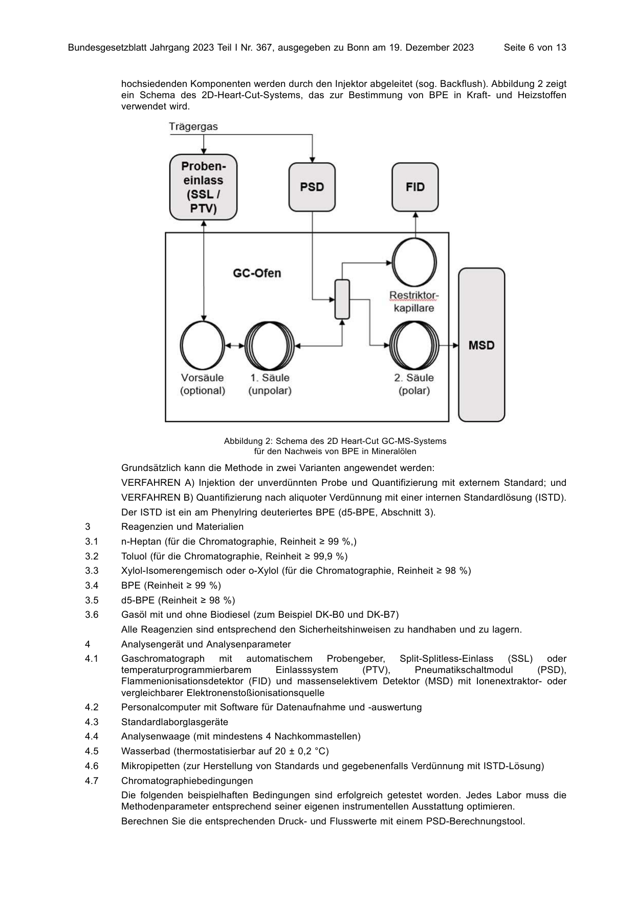 BGBl. 2023, Seite 6 — Originalseite als Abbildung