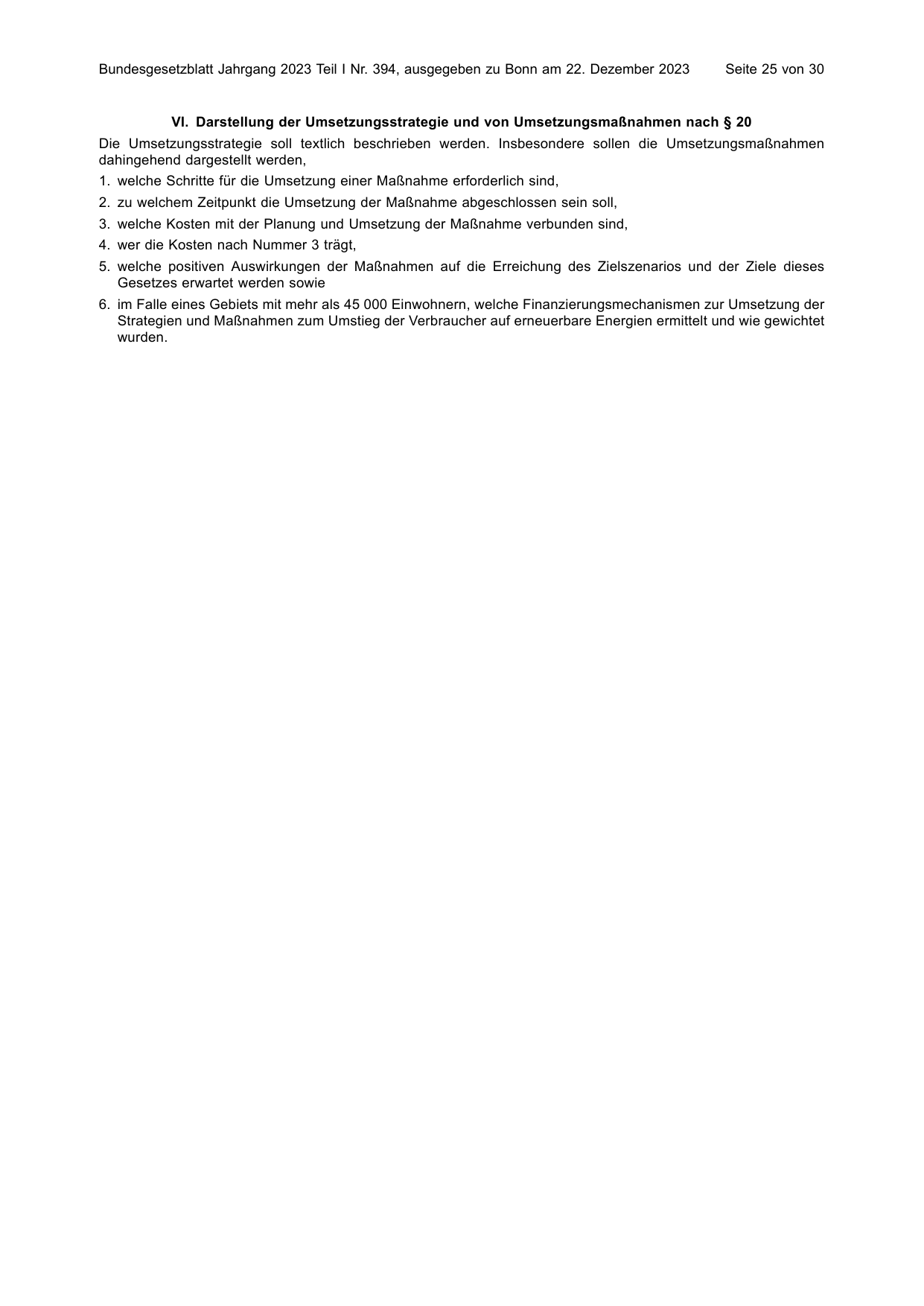 BGBl. 2023, Seite 25 — Originalseite als Abbildung