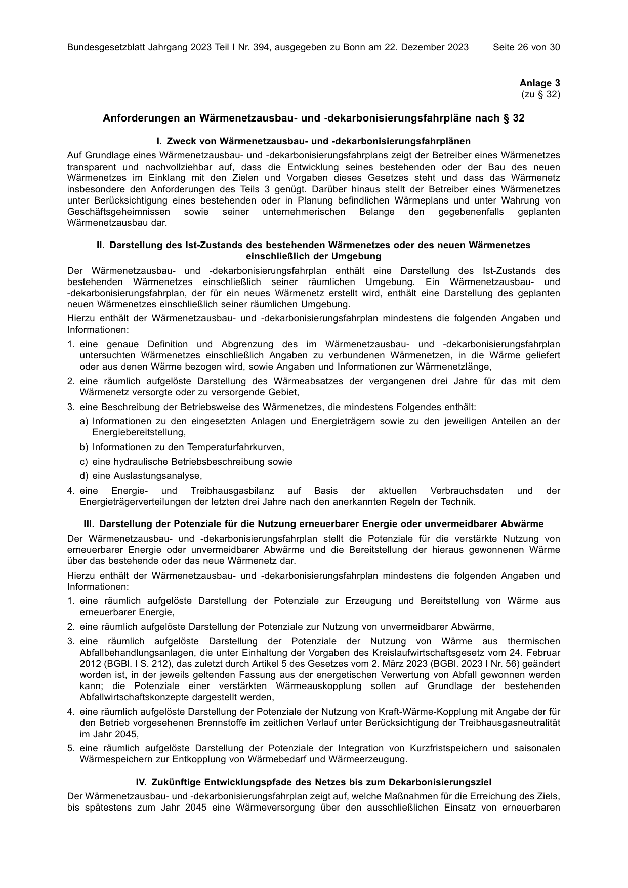 BGBl. 2023, Seite 26 — Originalseite als Abbildung