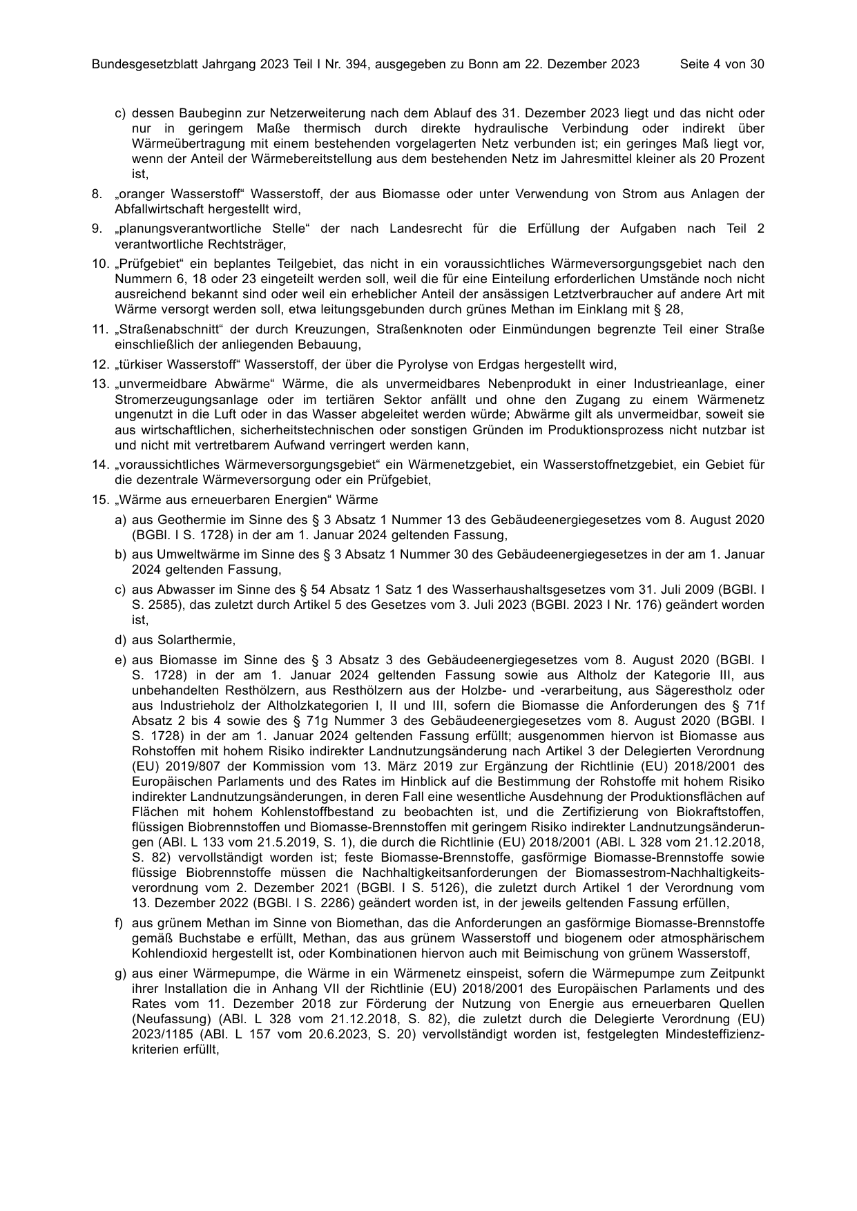 BGBl. 2023, Seite 4 — Originalseite als Abbildung