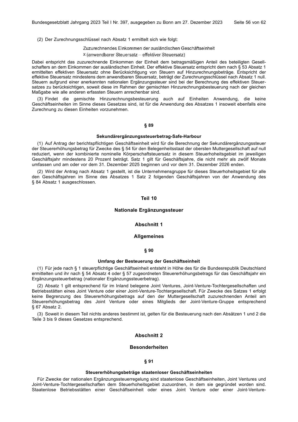 BGBl. 2023, Seite 56 — Originalseite als Abbildung
