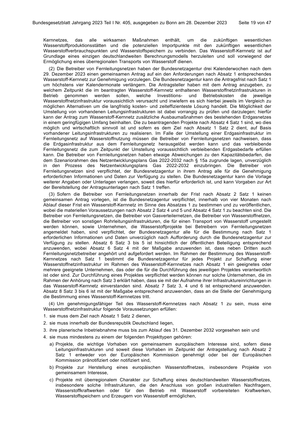 BGBl. 2023, Seite 19 — Originalseite als Abbildung