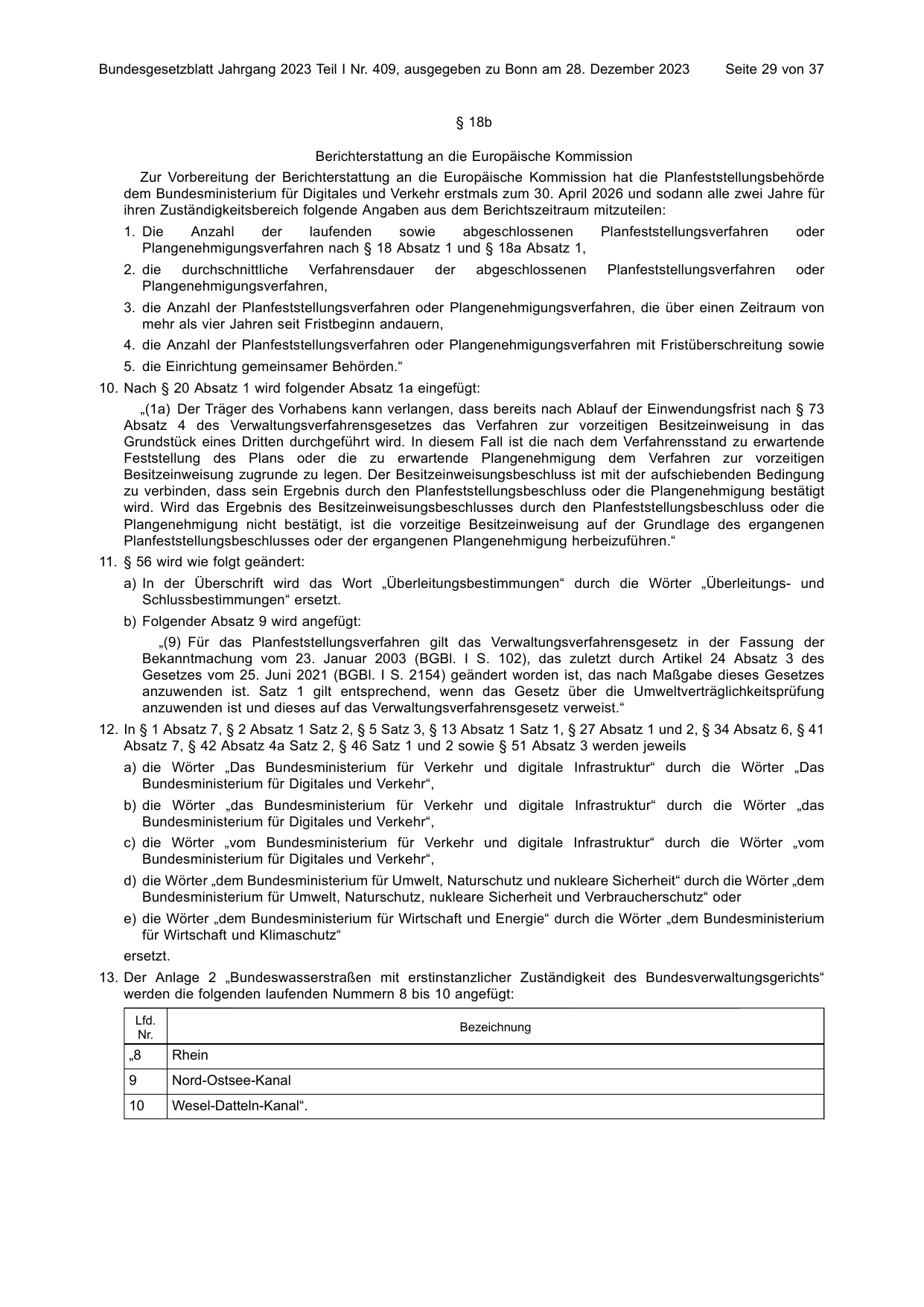 BGBl. 2023, Seite 29 — Originalseite als Abbildung