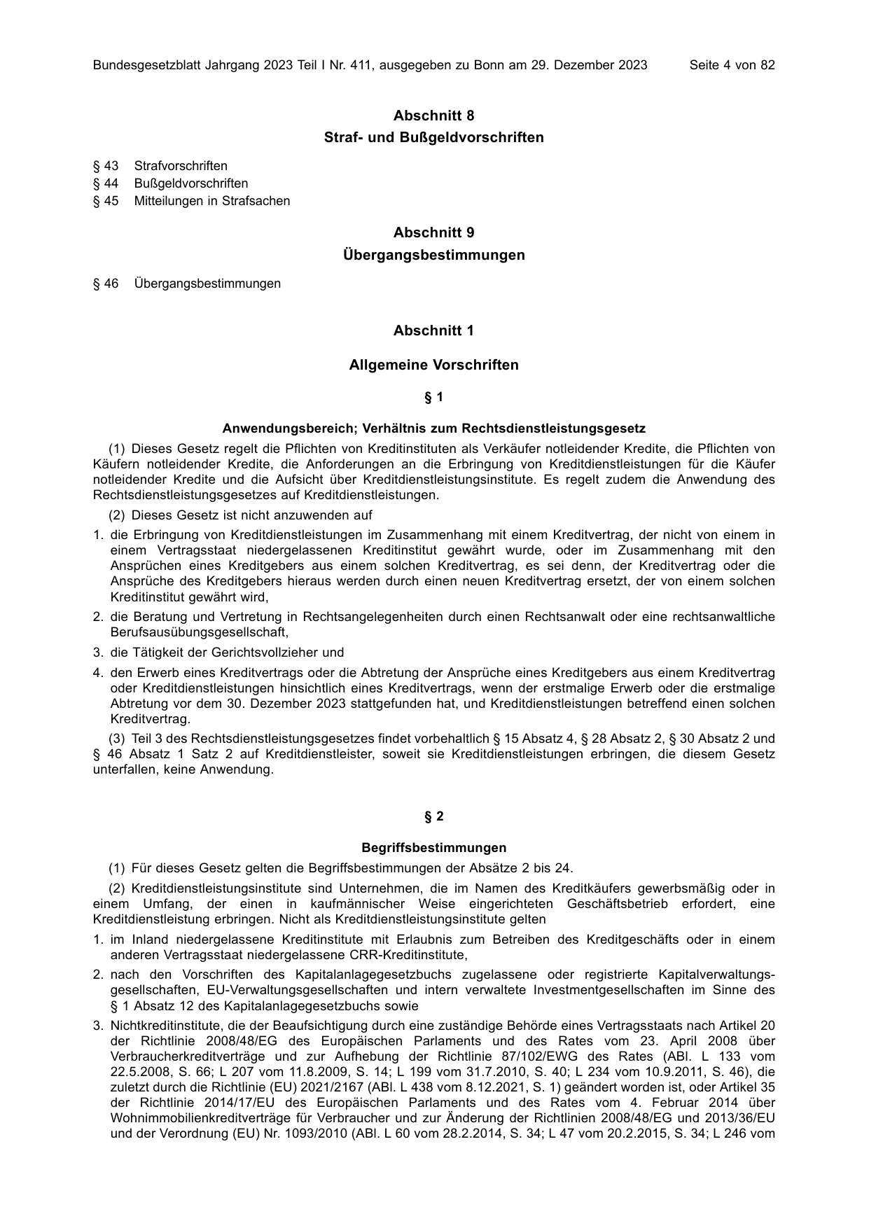 BGBl. 2023, Seite 4 — Originalseite als Abbildung