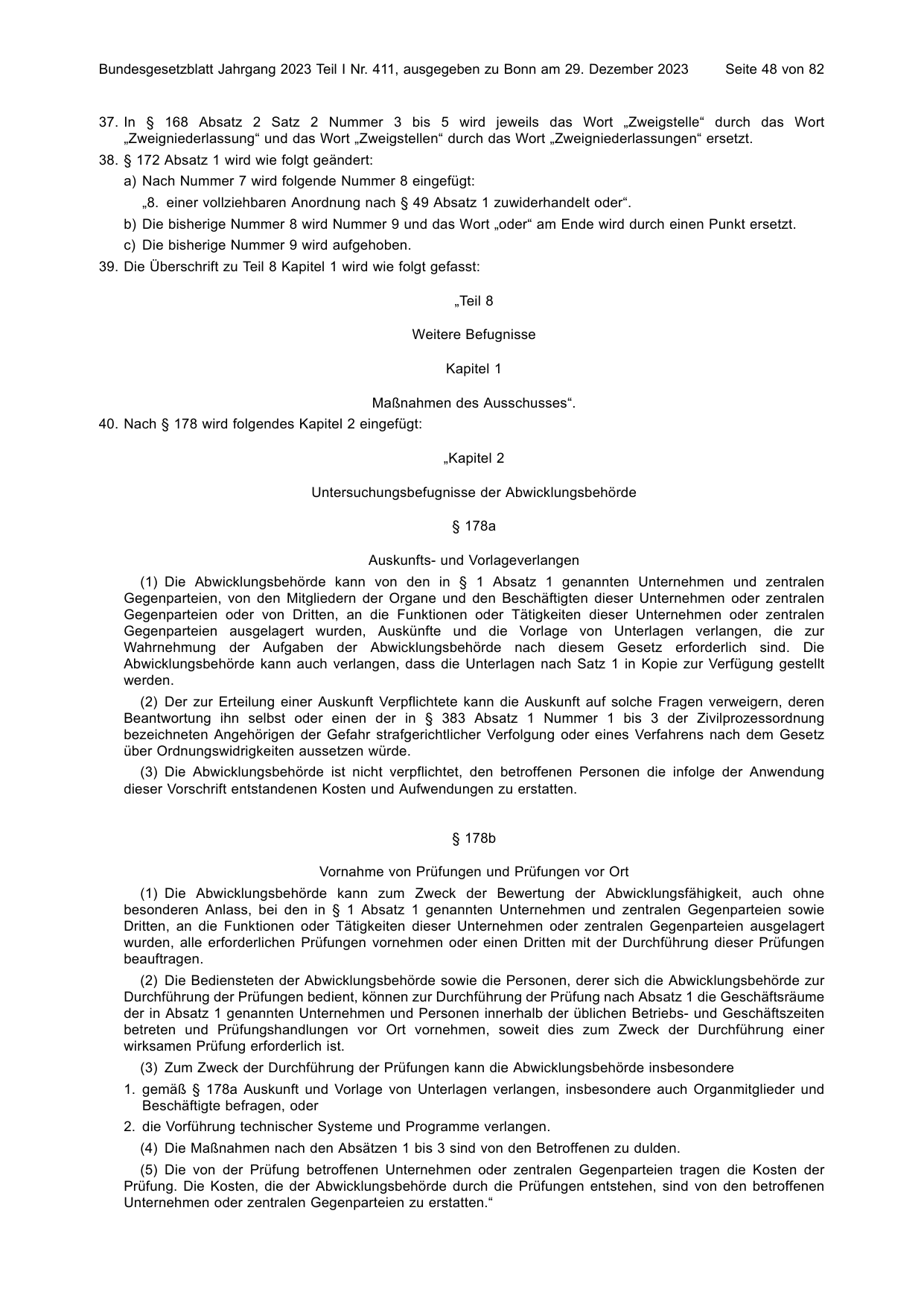 BGBl. 2023, Seite 48 — Originalseite als Abbildung