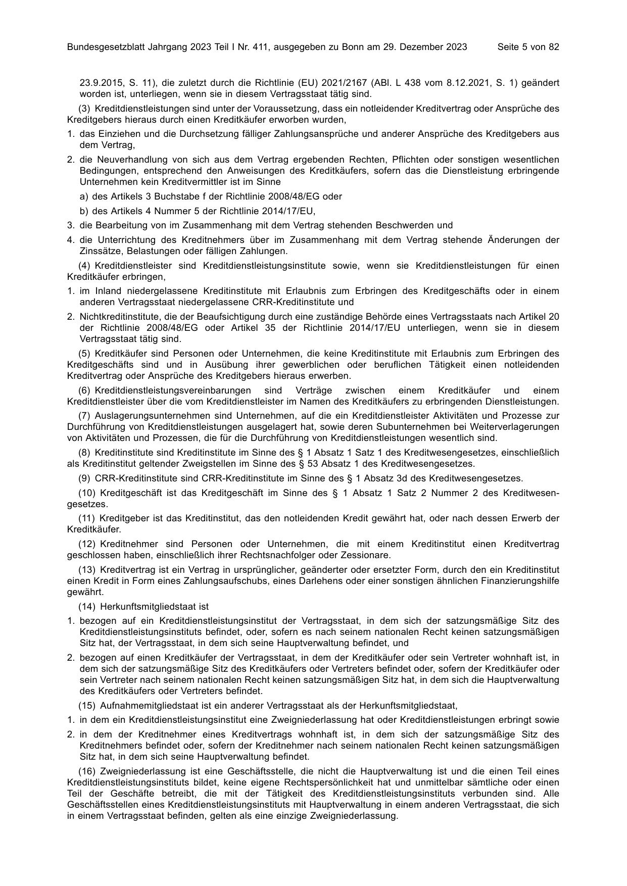 BGBl. 2023, Seite 5 — Originalseite als Abbildung