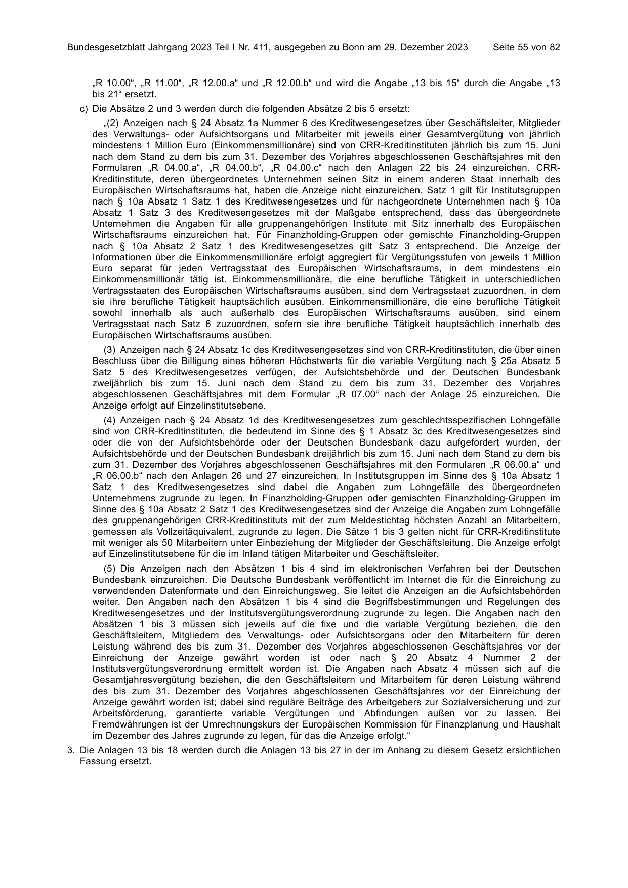 BGBl. 2023, Seite 55 — Originalseite als Abbildung