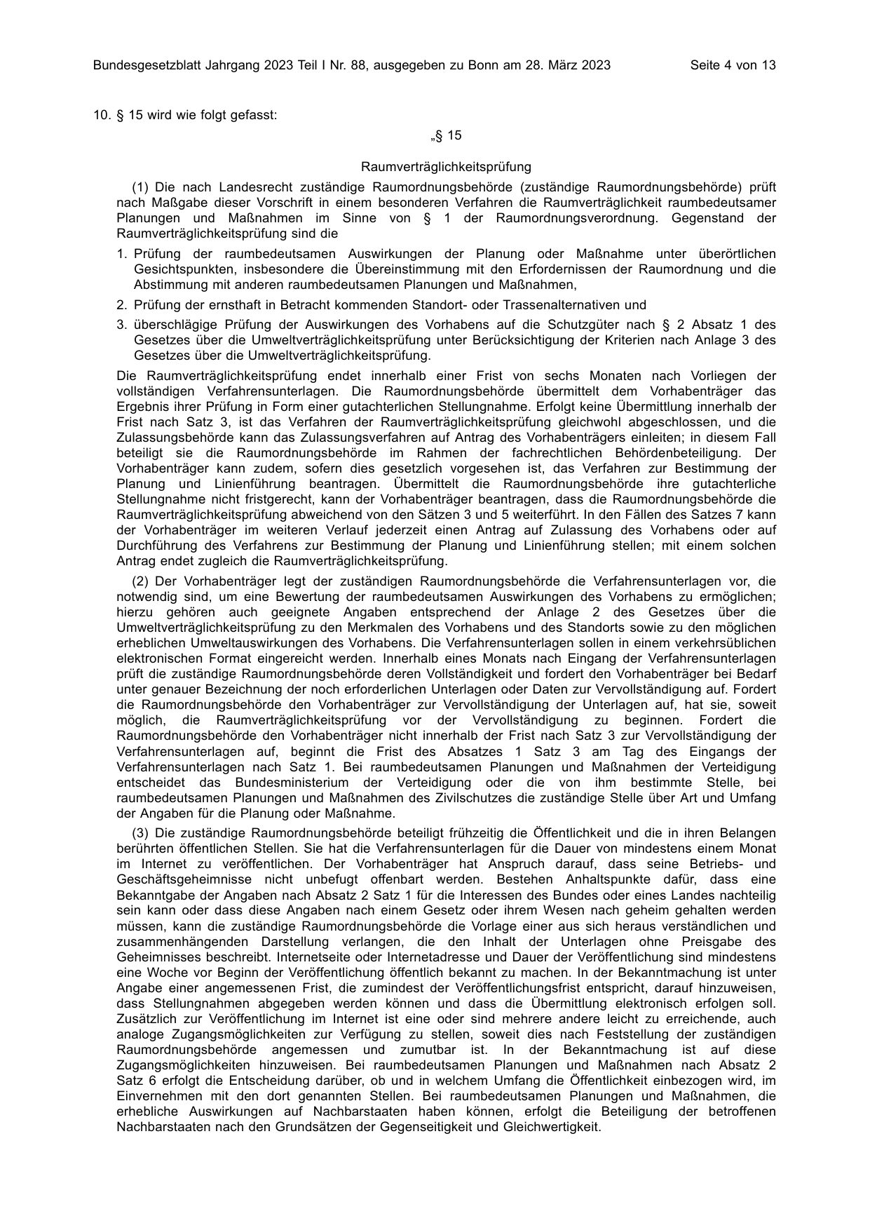 BGBl. 2023, Seite 4 — Originalseite als Abbildung