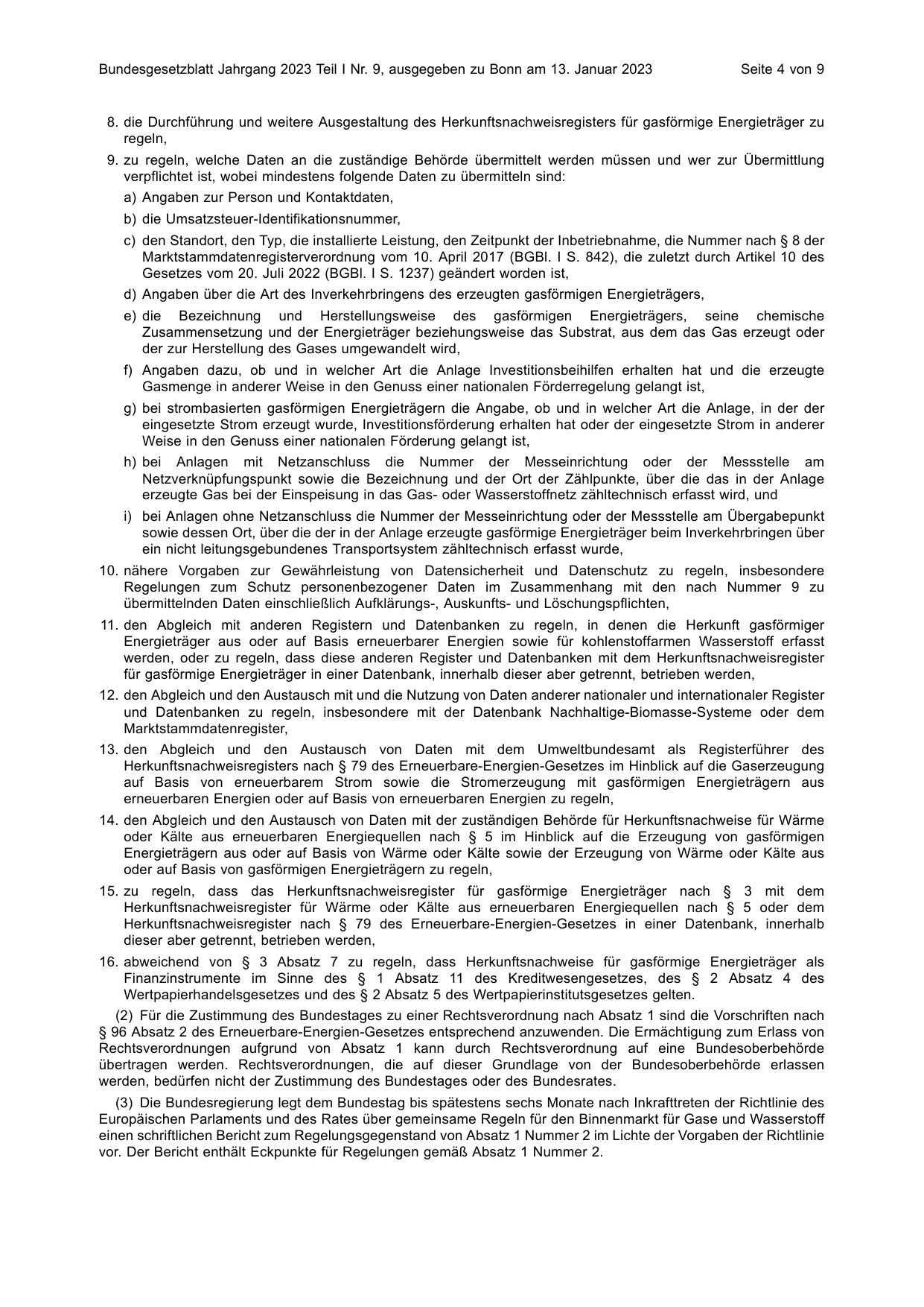 BGBl. 2023, Seite 4 — Originalseite als Abbildung