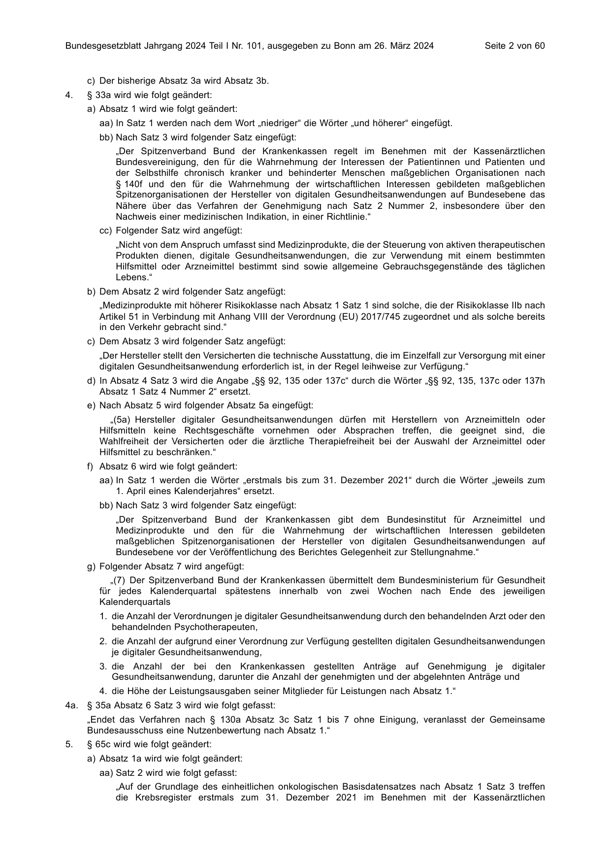 BGBl. 2024, Seite 2 — Originalseite als Abbildung