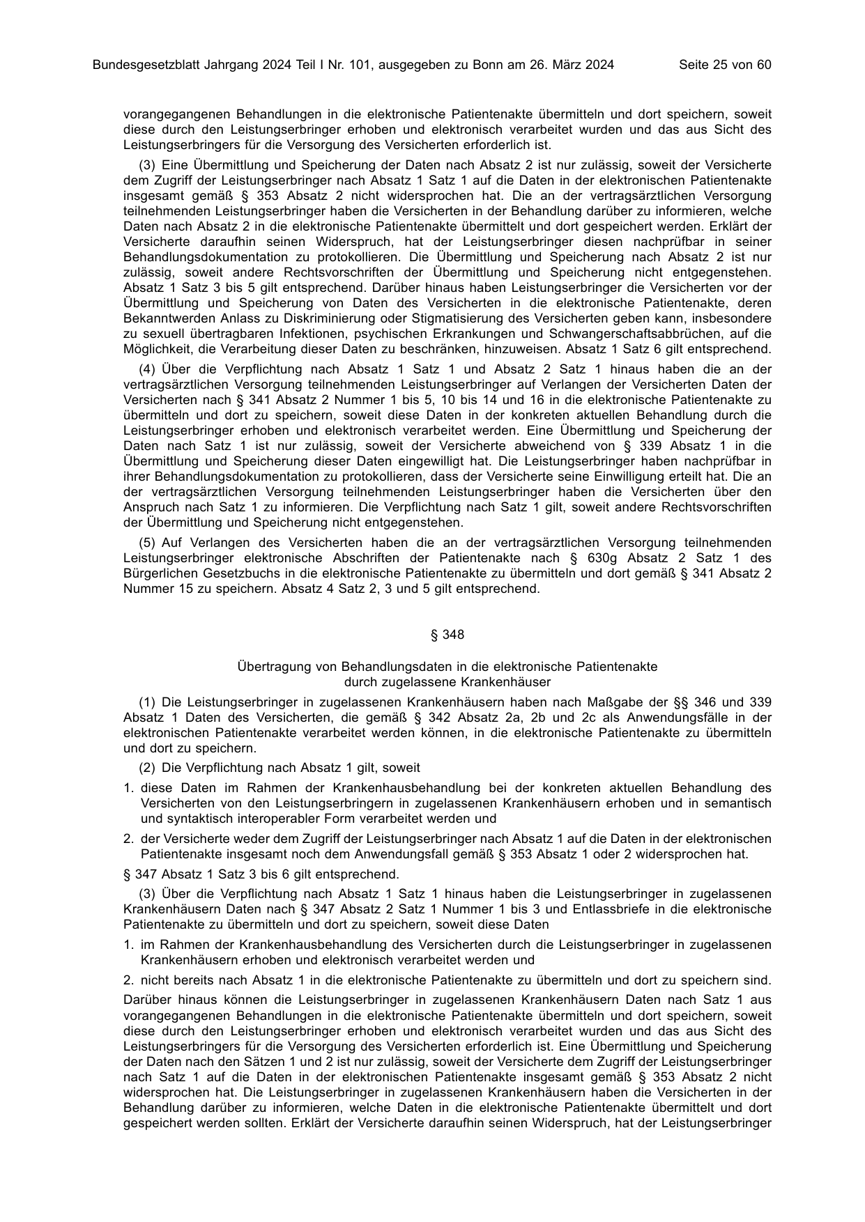 BGBl. 2024, Seite 25 — Originalseite als Abbildung