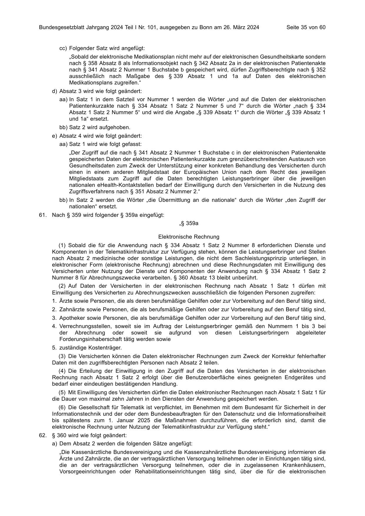 BGBl. 2024, Seite 35 — Originalseite als Abbildung