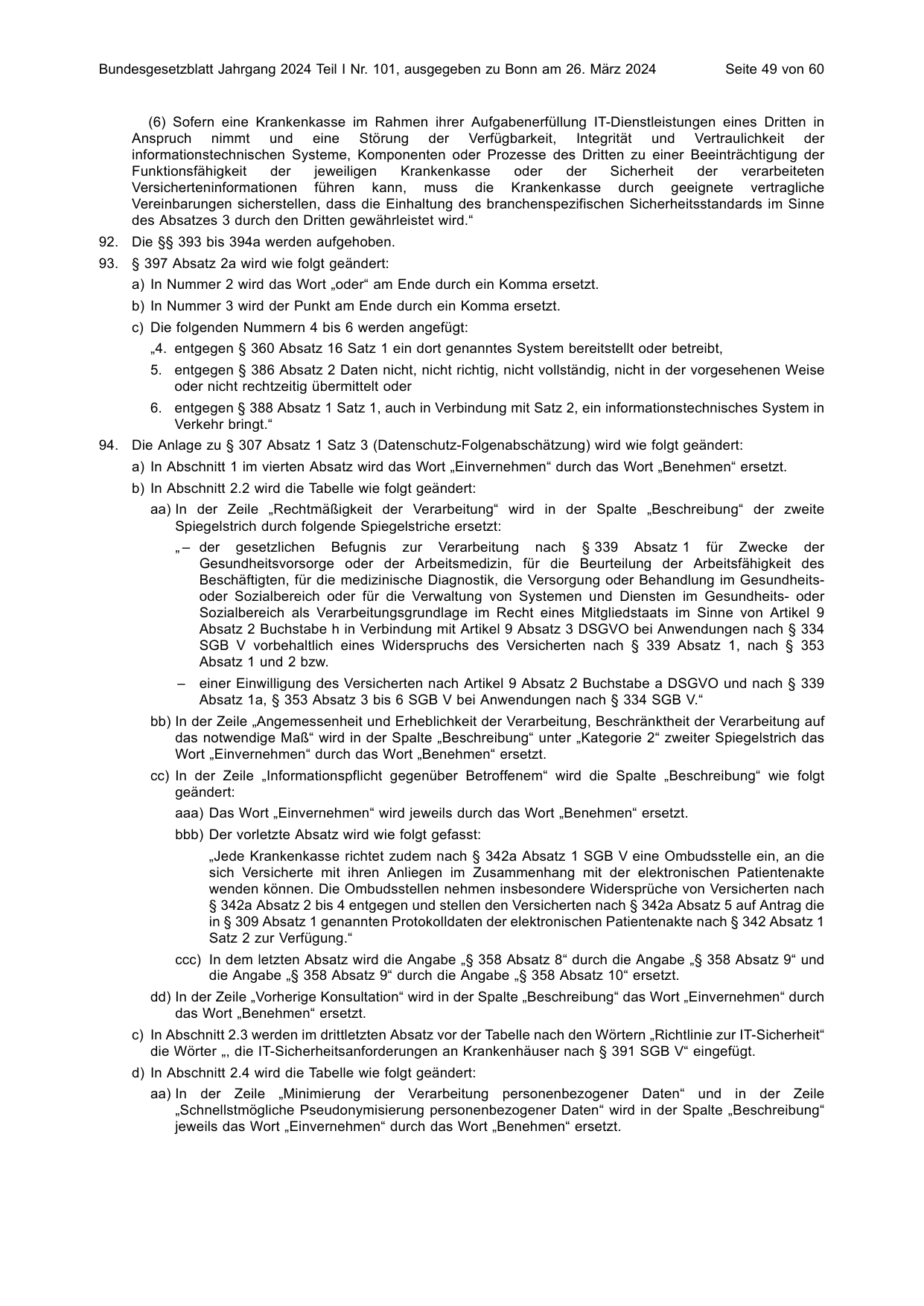 BGBl. 2024, Seite 49 — Originalseite als Abbildung