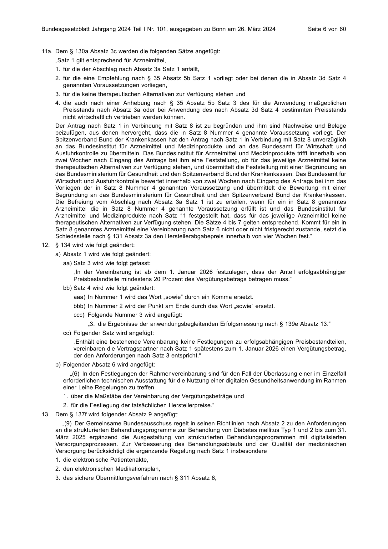 BGBl. 2024, Seite 6 — Originalseite als Abbildung