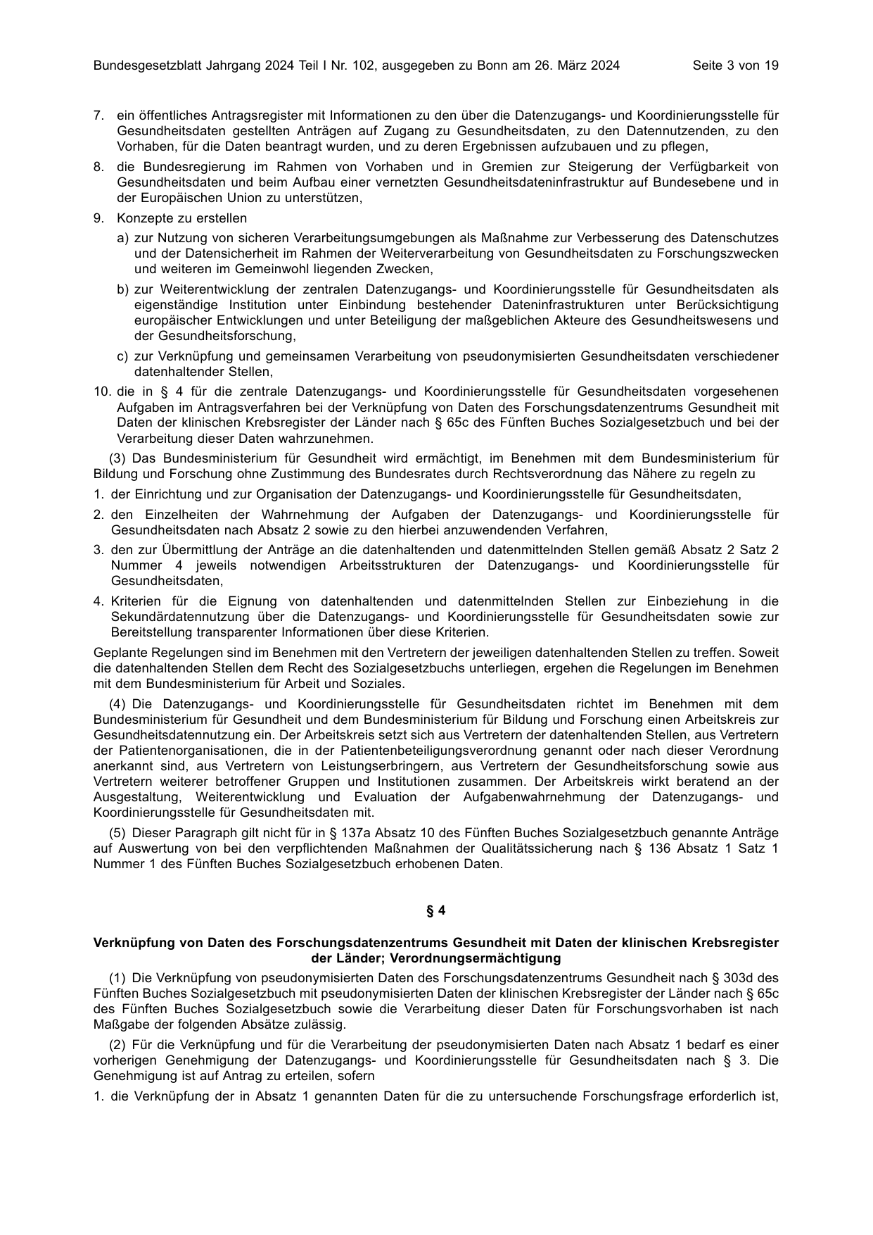 BGBl. 2024, Seite 3 — Originalseite als Abbildung
