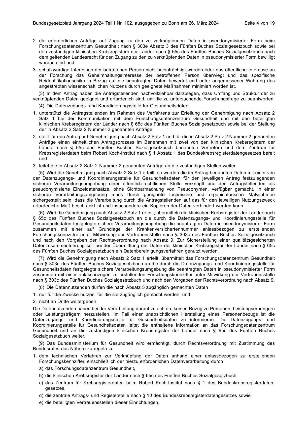 BGBl. 2024, Seite 4 — Originalseite als Abbildung