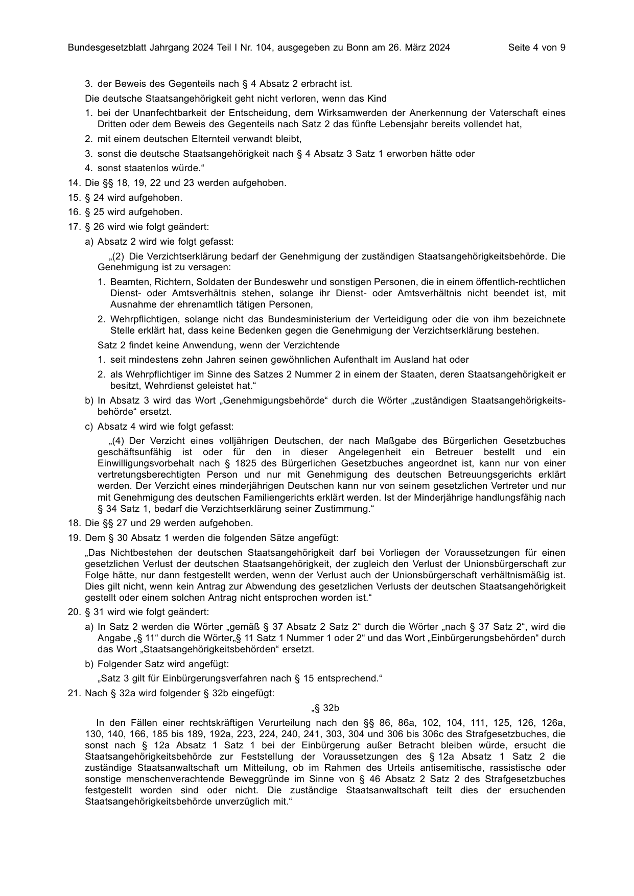 BGBl. 2024, Seite 4 — Originalseite als Abbildung