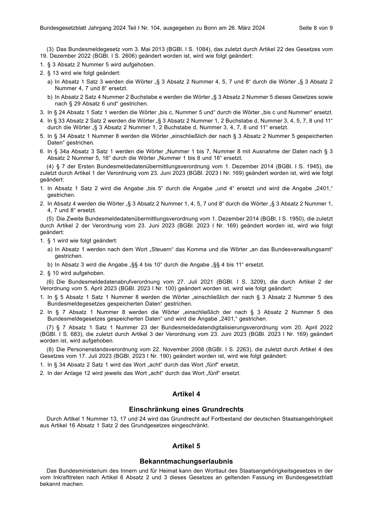 BGBl. 2024, Seite 8 — Originalseite als Abbildung