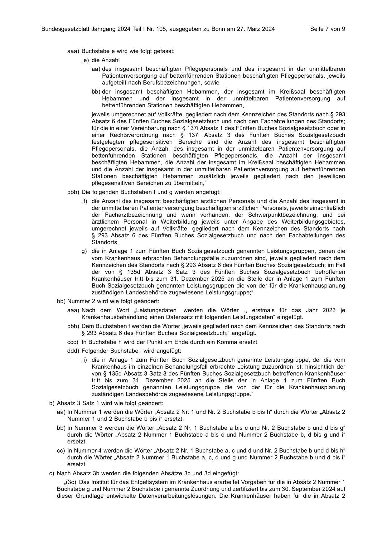 BGBl. 2024, Seite 7 — Originalseite als Abbildung