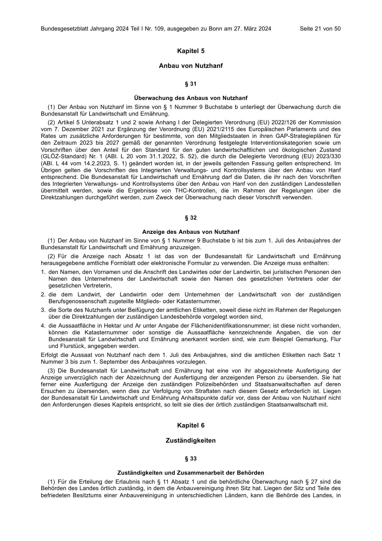 BGBl. 2024, Seite 21 — Originalseite als Abbildung