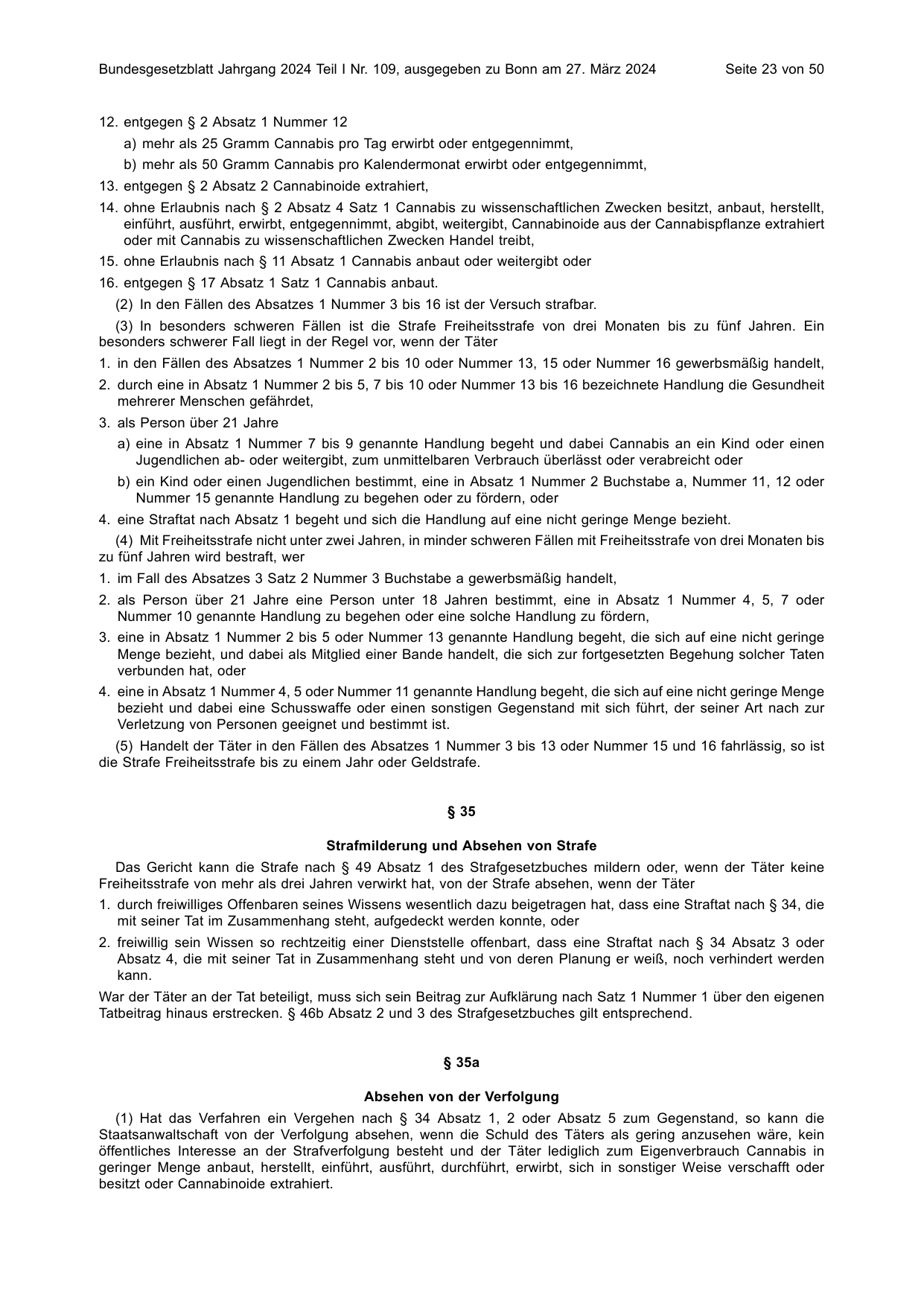 BGBl. 2024, Seite 23 — Originalseite als Abbildung